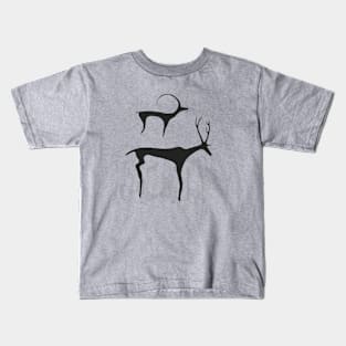 Deer of Akakus Kids T-Shirt